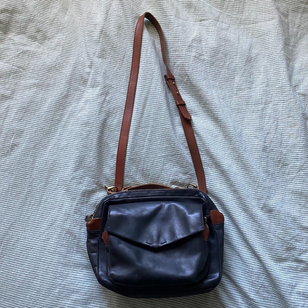 Madewell Eaton Shoulder Bag Black 07895